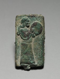 Ręczny perkusista, 900-700 p.n.e. autorstwa Unbekannt