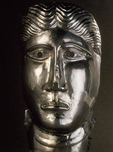 Głowa mężczyzny, Gallo-Roman, II-III wne (srebrny) autorstwa Unbekannt