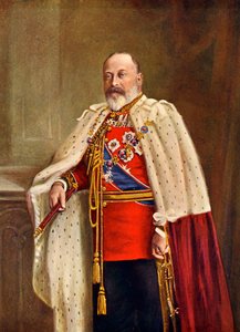 Jego Wysokość Król Anglii Edward VII autorstwa Unbekannter Künstler