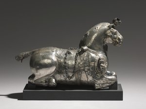 Naczynie do picia w kształcie konia, 200-325 autorstwa Unbekannt
