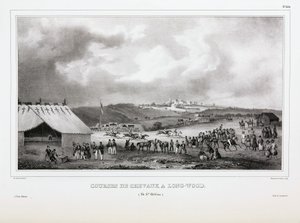 Wyścigi konne w Longwood, Saint Helena autorstwa Unbekannt