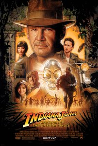 Indiana Jones i Królestwo Kryształowej Czaszki, reż. Steven Spielberg, 2008 (plakat) autorstwa Unbekannter Künstler