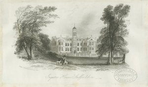 Ingestre Hall: staloryt, 1 kwietnia 1841 autorstwa Unbekannt