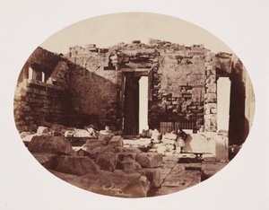 Wnętrze Partenonu, Ateny, ok. 1849 autorstwa Unbekannt