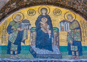 Stambuł, Turcja, Hagia Sophia lub Hagia Sophia (zdjęcie) autorstwa Unbekannt