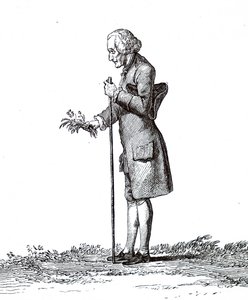 Jean-Jacques Rousseau. autorstwa Unbekannt
