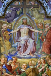 Jezus-Chrystus w majestacie. Opactwo Klosterneuburg, Wiedeń, Austria autorstwa Unbekannt