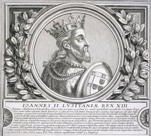 Jan II Portugalii (lito) autorstwa Unbekannt