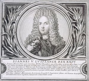 Jan V Portugalii (lito) autorstwa Unbekannt