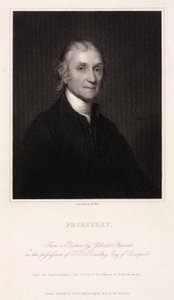 Joseph Priestley, angielsko-amerykański teolog i chemik, ok. 1800 r autorstwa Unbekannt
