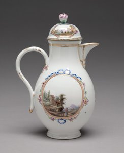 Dzbanek z pokrywką, wykonany przez Fabrykę Porcelany w Miśni, 1774-1814 autorstwa Unbekannt
