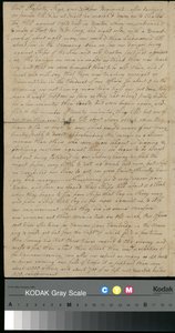 List od Petera Browna do Sarah Brown, 25 czerwca 1775 (papier) autorstwa Unbekannter Künstler