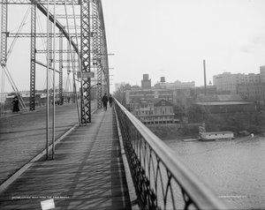 Little Rock, z Free Bridge autorstwa Unbekannter Künstler