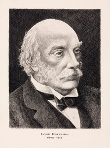 Lord Rayleigh, angielski matematyk i fizyk autorstwa Unbekannt