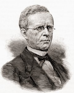 Lyman Trumbull, z The Century Magazine, opublikowane 1887 (grawerowanie) autorstwa Unbekannter Künstler