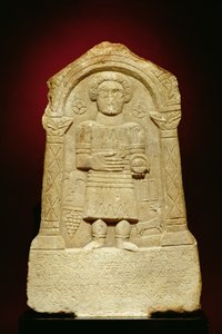 Marmurowa stela nagrobna, z greckim napisem, rzym., III w. p.n.e autorstwa Unbekannt