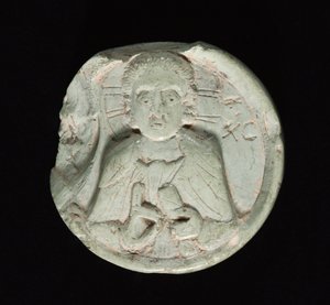 Medalion z Chrystusem, ok. 1200-1400 autorstwa Unbekannt