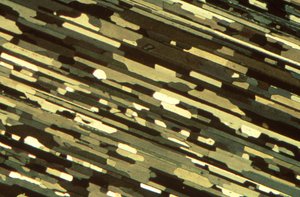 Mikrografy (jasne) Anodowane wytłaczane aluminium, mikrografia jasna autorstwa Unbekannt