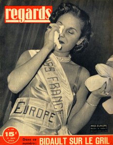 Miss Frankreich 1948 (Presse)