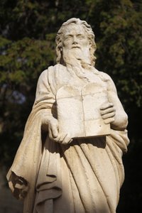 Posąg Mojżesza w Salon-de-Provence, Salon de Provence we Francji autorstwa Unbekannt