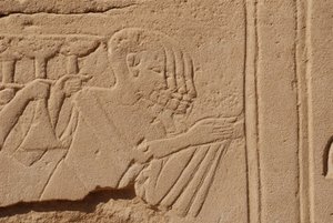 Wiele głów, karnak, Luxor, Egipt (zdjęcie) autorstwa Unbekannt