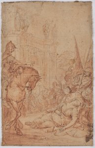 Scena mitologiczna () autorstwa Unbekannter Künstler