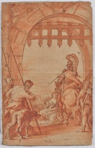 Scena mitologiczna () autorstwa Unbekannter Künstler