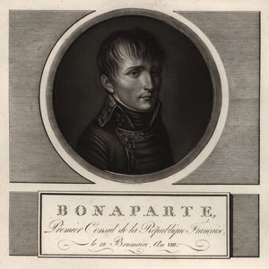 Napoleon Bonaparte, Pierwszy Konsul Republiki Francuskiej, An VIII autorstwa Unbekannt