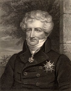 Przyrodnik Georges Cuvier, Paryż, Francja, ok. 1810 (zdjęcie czarno-białe) autorstwa Unbekannt