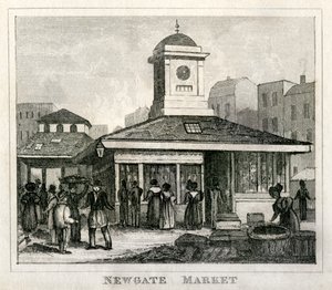 Rynek Newgate autorstwa Unbekannt
