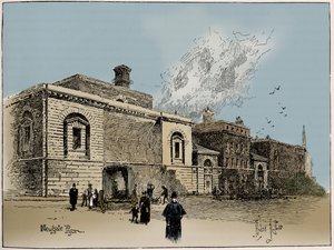 Więzienie Newgate w Londynie autorstwa Unbekannter Künstler