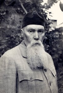 Nicolas Roerich, Naggar, Indie, s.1936-42 (zdjęcie czarno-białe) autorstwa Unbekannt