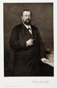 Nikolaus August Otto, niemiecki inżynier, ok. 1870 autorstwa Unbekannt