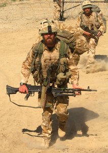 Operacja Glacier 4 w dystrykcie Garmsir, Helmand (Op Herrick V), Afganistan autorstwa Unbekannt