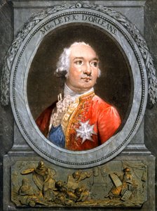 Philippe Egalite, ok. 1789 r. (rycina) autorstwa Unbekannter Künstler