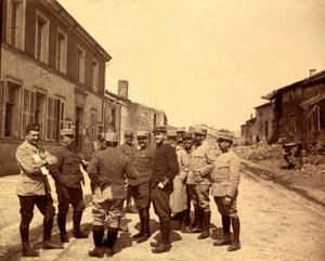 Zdjęcie z osobistego albumu porucznika piechoty w pierwszych miesiącach I wojny światowej autorstwa Unbekannt