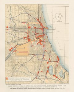 Tabliczka LXXIII z planu Chicago autorstwa Unbekannt