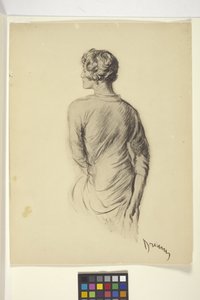 Portret kobiety (reprodukcja zdjęć) autorstwa Unbekannter Künstler