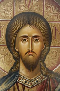 Portret Jezusa, Jerozolima, Izrael autorstwa Unbekannt