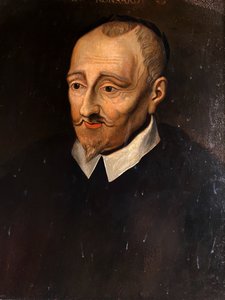 Portret Ronsarda. Saint-Cosme Priory, Touraine (malarstwo) autorstwa Unbekannter Künstler