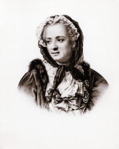 Portret królowej Francji Marii Leszczyńskiej, królowej Francji (Leczinska, Lescszinka lub Leszinka autorstwa Unbekannter Künstler
