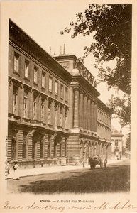 Pocztówka/Hotel des Monnins/Paryż/Seine/Ile de France/Francja autorstwa William M. Timlin