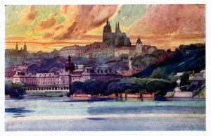 Praga: Zamek i Akademia Straki autorstwa Unbekannter Künstler