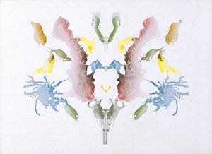 Testy psychologiczne Test plam atramentowych Rorschacha autorstwa Unbekannt