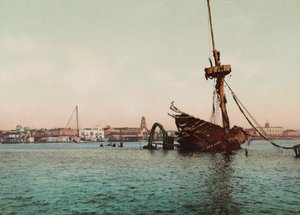 Restos del USS Maine, Hawana (zdjęcie) autorstwa Unbekannt