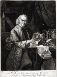 Richard Lovett, fizyk brytyjski, ok. 1750-1780 autorstwa Unbekannt