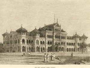 Royal Alfred Sailors Home, Bombaj ok. 1900 r. (rycina) autorstwa Unbekannter Künstler