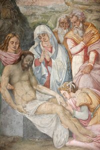 Kościół San Jeronimo. Jezus złożony z krzyża Madryt Hiszpania autorstwa Unbekannt