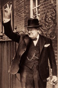 Sir Winston Churchill - autorstwa Unbekannter Künstler