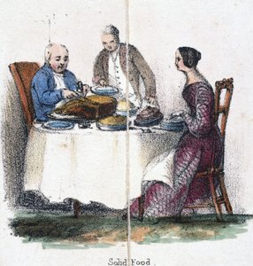 Żywność stała”, ok. 1845 autorstwa Unbekannter Künstler